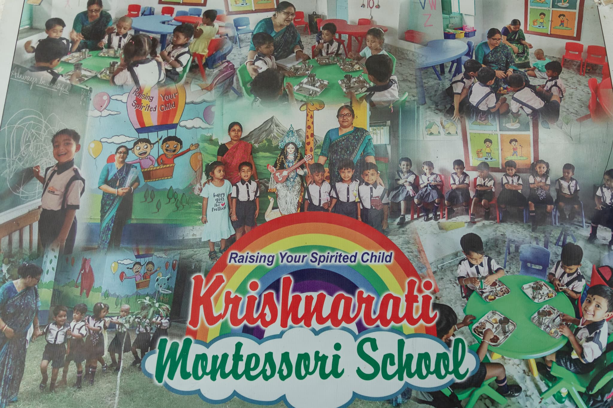School Story Collage